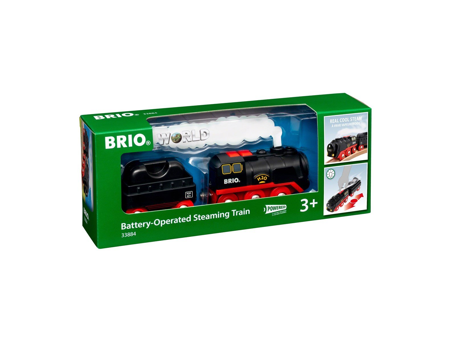 Brio Battery-Operated Steaming Train Brio Battery-Operated Steaming Train